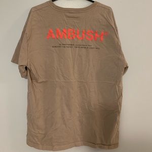 Ambush XL logo T Shirt Limited Edition